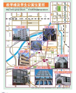 教学楼及学生公寓位置图