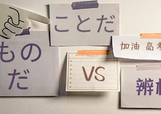 ことだVSものだ