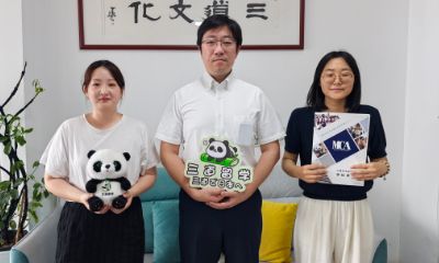 三峰日本语学校来访三道