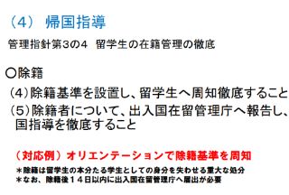 防止留学生在籍管理以及回国指导措施