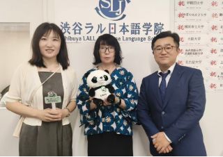 三道学姐实地见学 之 涩谷LALL日本语学院（图文版）